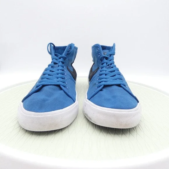 Nike SB Blazer Court Mid Premium Signal Blue Black FB1378-408 Mens 12 - Picture 2 of 10